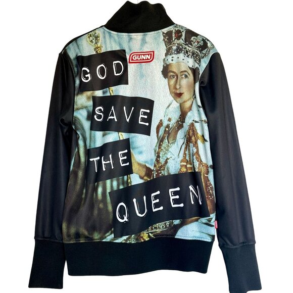 Gunn Athletic Track Jacket Limited Edition God Save The Queen  Unisex XS - Picture 2 of 8
